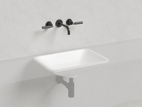 Раковина из искусственного камня Salini MAREA 1802206MF 55х40 встраиваемая цвет мультиколор - фото 3